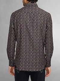 Chemise décontractée à manches longues pour hommes
