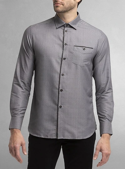 Men's casual long sleeve shirt