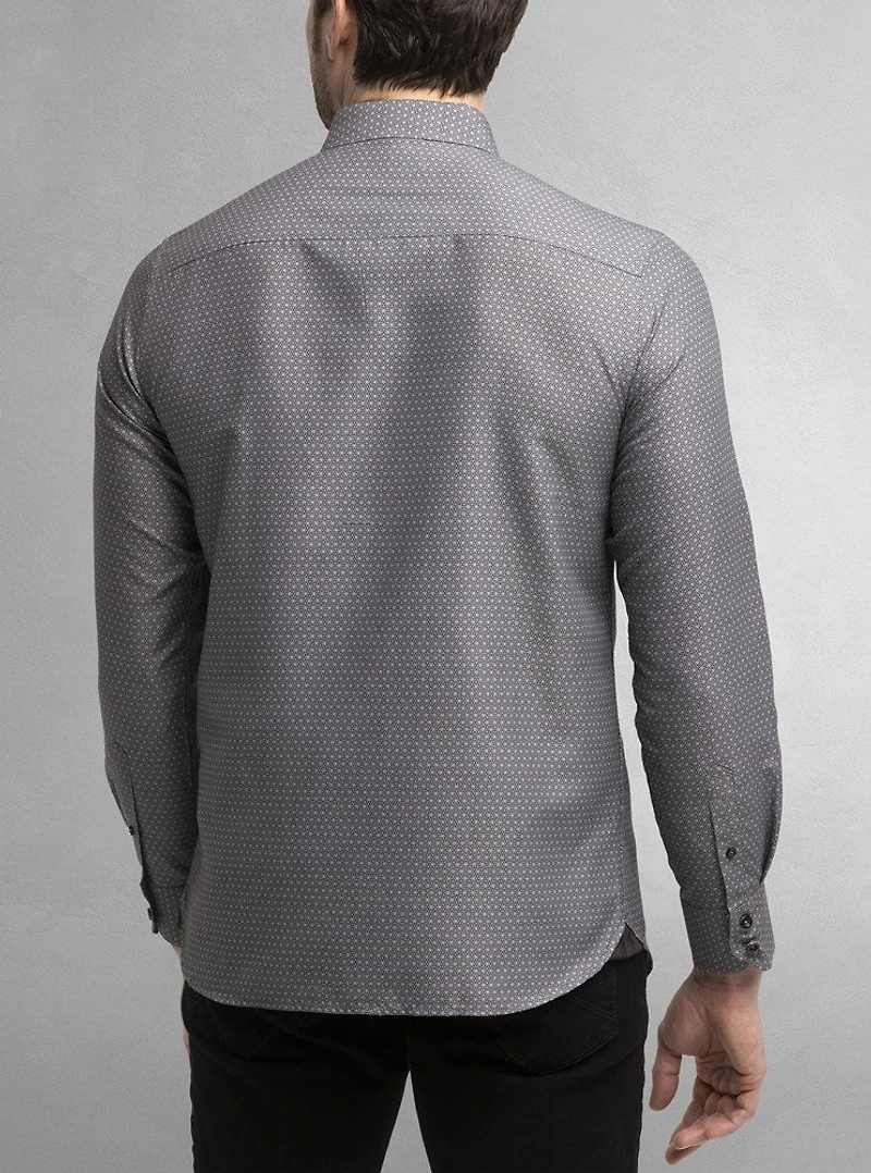 Chemise décontractée à manches longues pour hommes