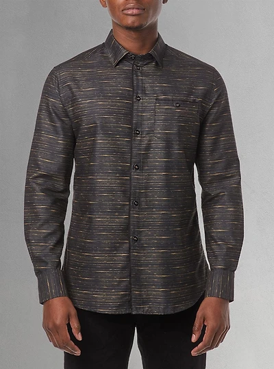 Men's casual long sleeve shirt