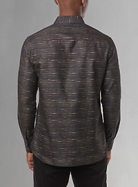 Men's casual long sleeve shirt
