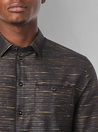 Chemise décontractée à manches longues pour hommes