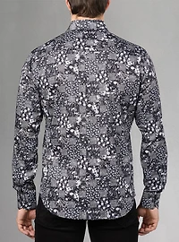 Men's casual long sleeve stretch shirt