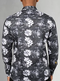 Men's casual long sleeve stretch shirt