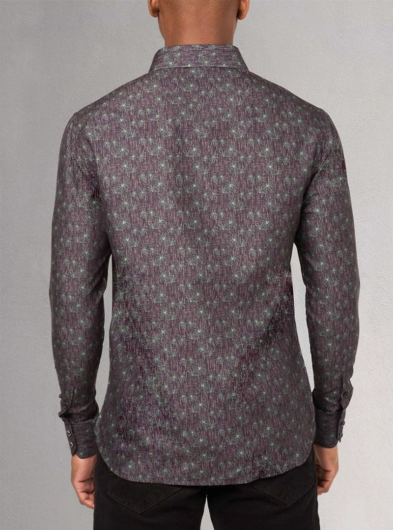 Men's casual long sleeve shirt