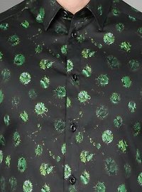 Men's casual long sleeve stretch shirt