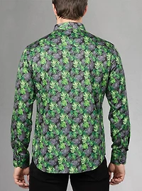 Men's casual long sleeve stretch shirt