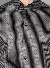 Men's casual long sleeve stretch shirt