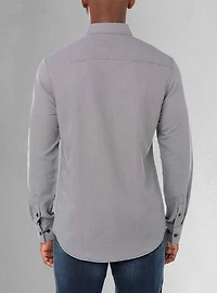 Men's casual long sleeve stretch shirt