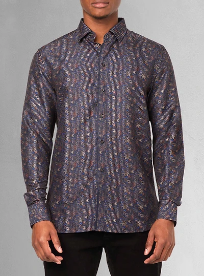 Chemise décontractée à manches longues pour hommes