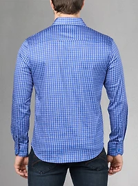 Men's casual long sleeve stretch shirt