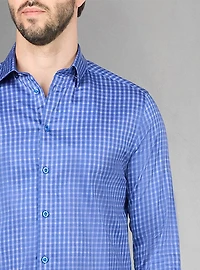 Men's casual long sleeve stretch shirt