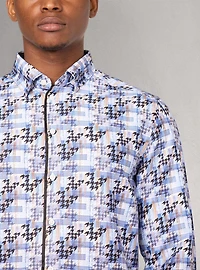 Chemise décontractée à manches longues pour hommes