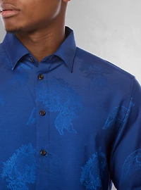 Men's casual long sleeve shirt