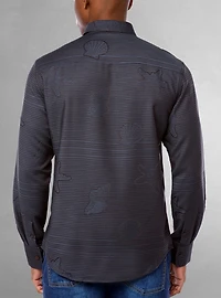 Men's casual long sleeve shirt