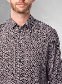 Men's casual long sleeve stretch shirt