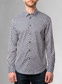 Men's casual long sleeve stretch shirt