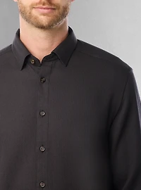 Men's casual long sleeve stretch shirt