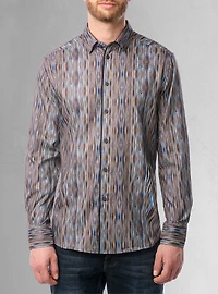 Chemise décontractée à manches longues pour hommes