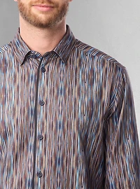 Chemise décontractée à manches longues pour hommes
