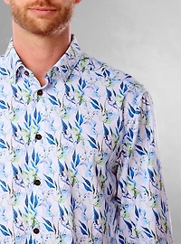 Chemise de fin d'études décontractée à manches longues pour hommes