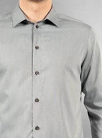 Men's casual long sleeve stretch shirt