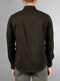Men's casual long sleeve stretch shirt