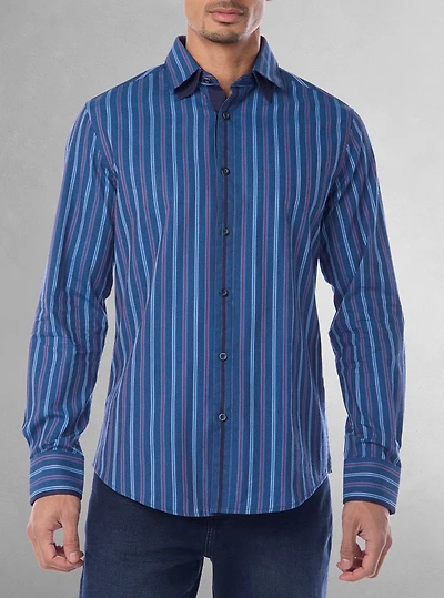 Men's casual long sleeve shirt