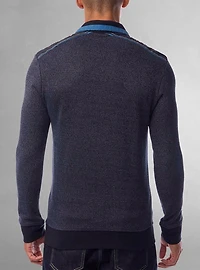 Polo à manches longues pour hommes