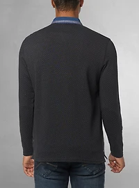 Polo à manches longues pour hommes