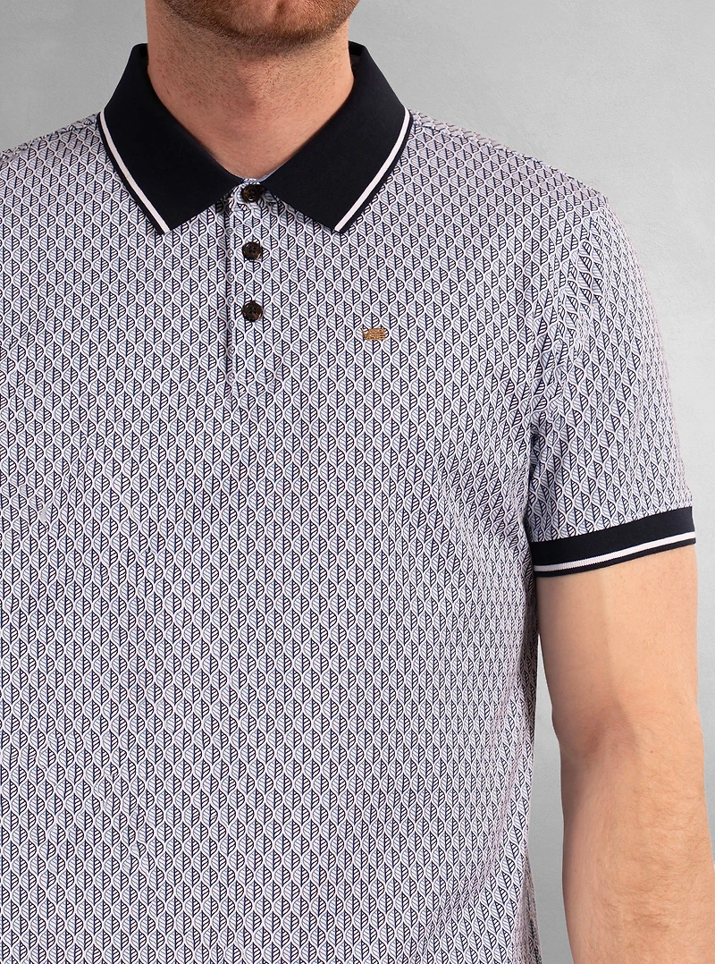 Polo à manches courtes pour hommes