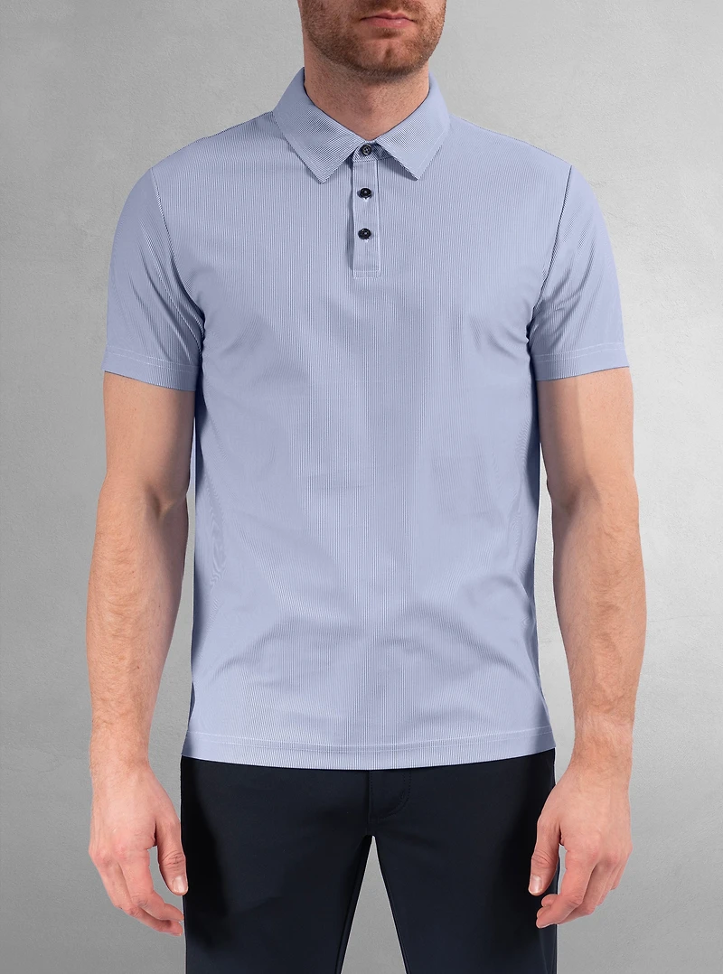 Polo à manches courtes pour hommes