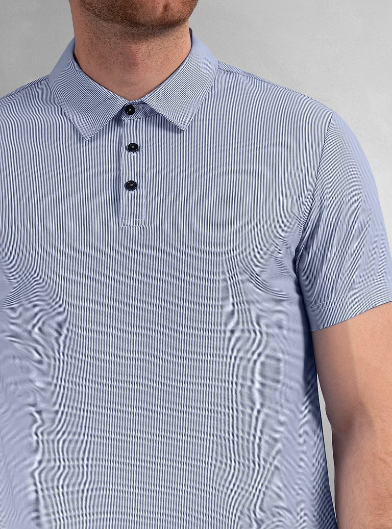 Polo à manches courtes pour hommes