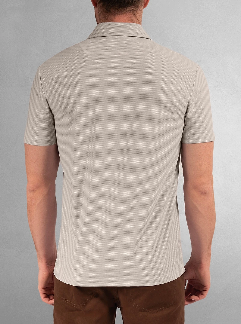 Polo à manches courtes pour hommes