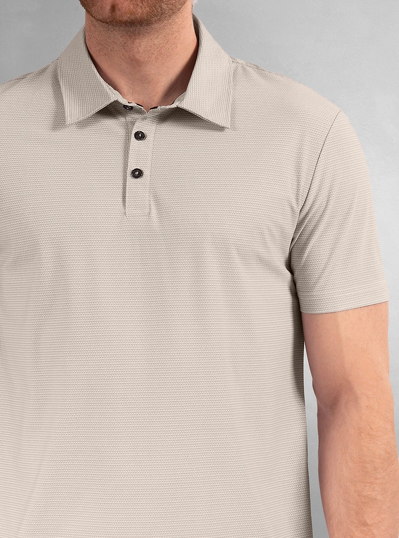 Men's short sleeve polo