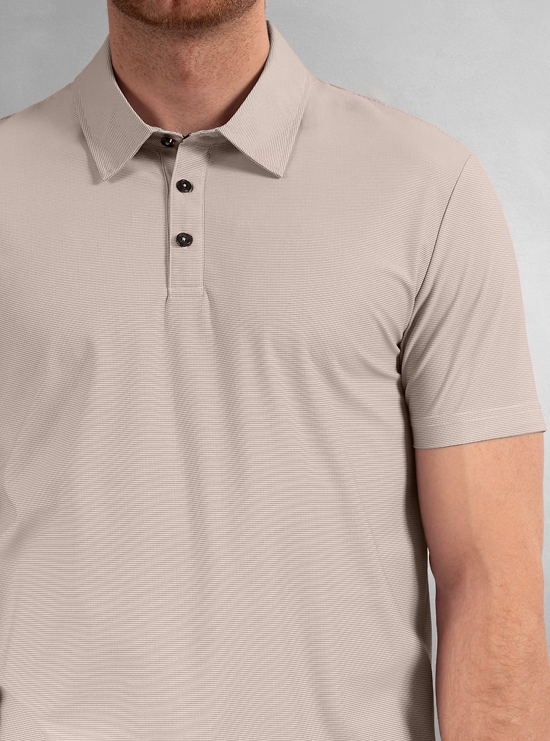 Polo à manches courtes pour hommes