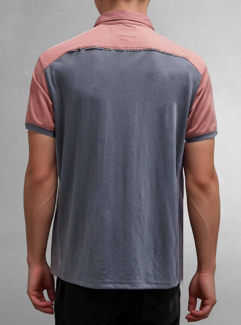 Men's short sleeve polo