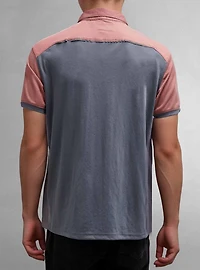 Men's short sleeve polo