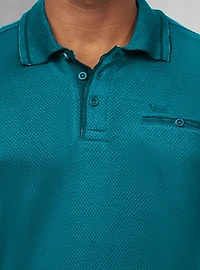 Polo à manches courtes pour hommes