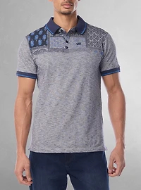 Polo à manches courtes pour hommes