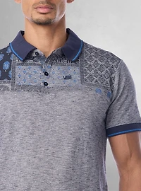 Polo à manches courtes pour hommes