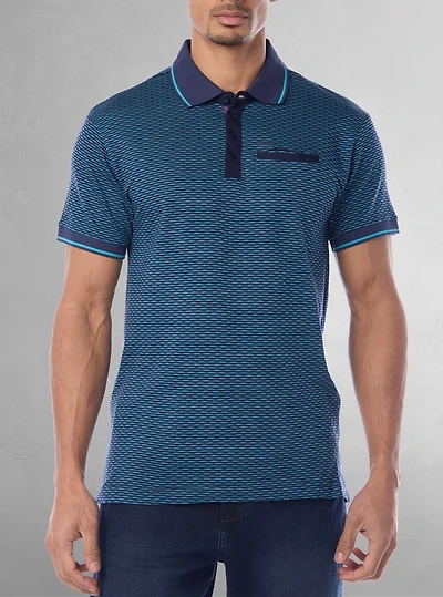 Polo à manches courtes pour hommes