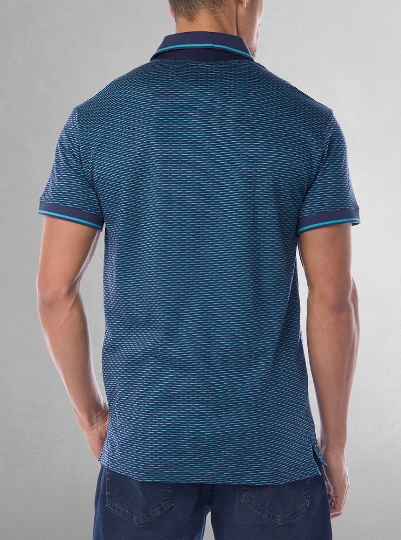 Polo à manches courtes pour hommes