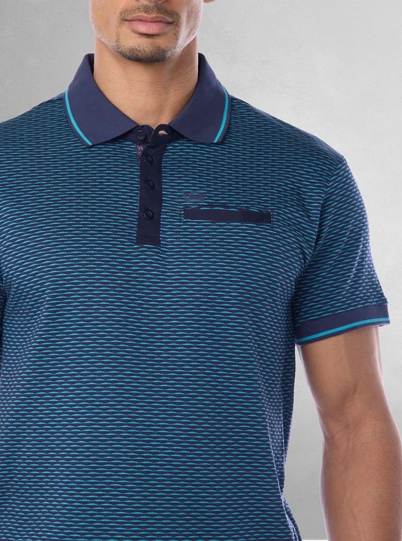 Polo à manches courtes pour hommes