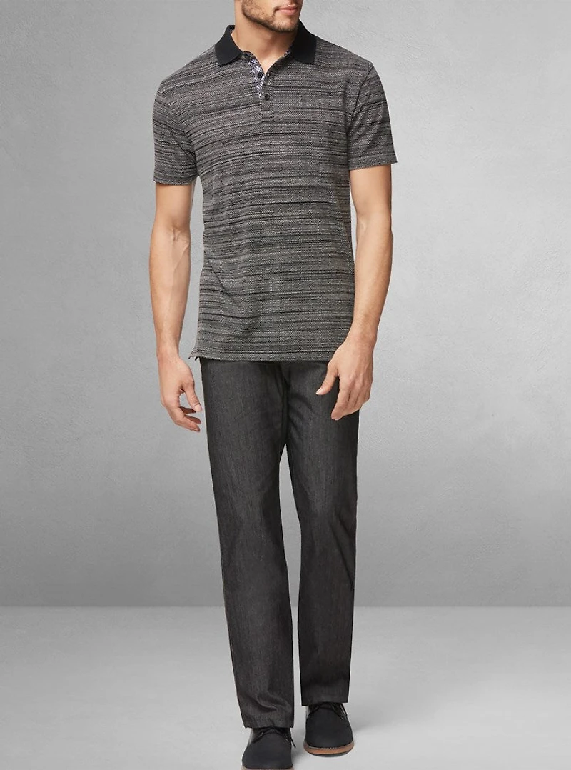 Men's short sleeve polo