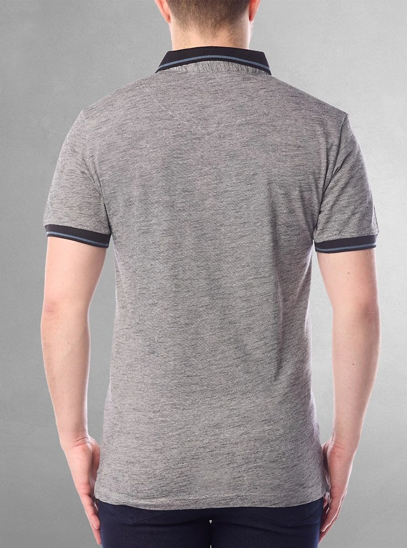 Polo à manches courtes pour hommes