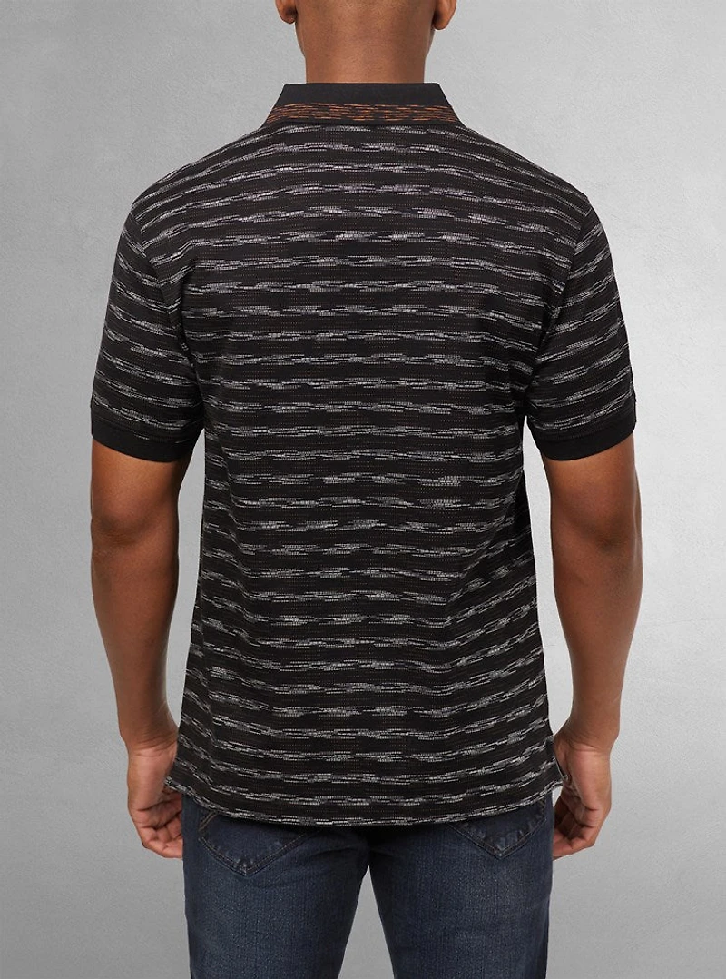 Men's short sleeve polo