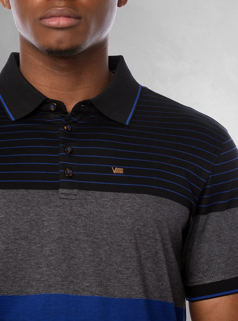 Polo à manches courtes pour hommes