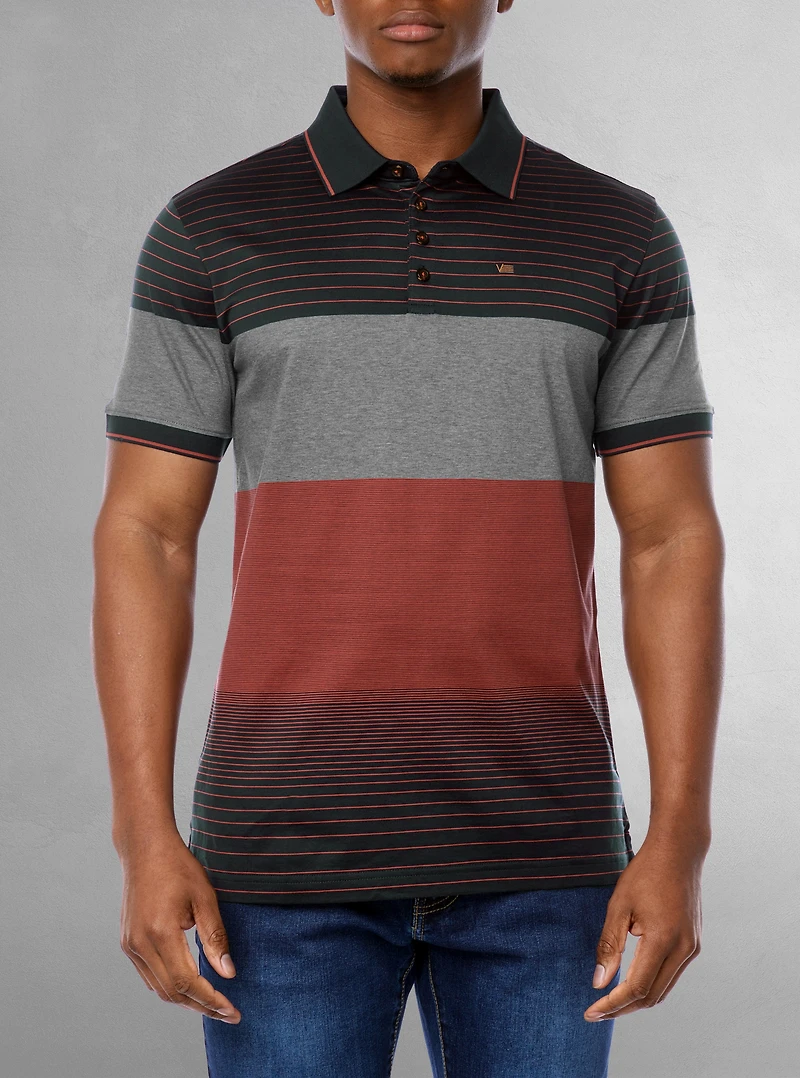 Men's short sleeve polo