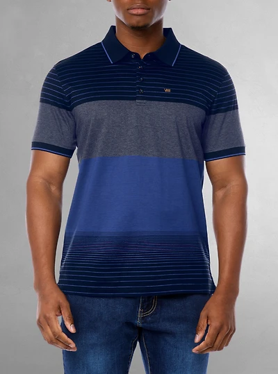 Polo à manches courtes pour hommes